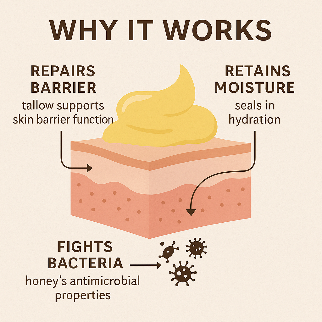 Tallow Honey Cream
