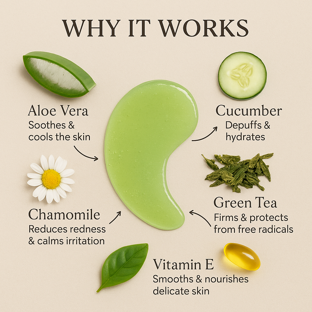 Aloe Vera Eye Mask