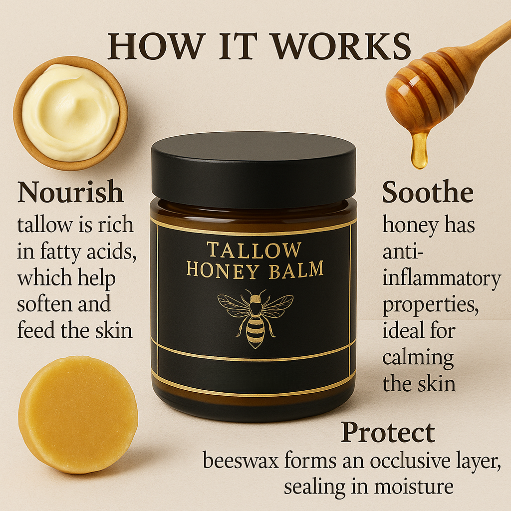 Tallow Honey Cream